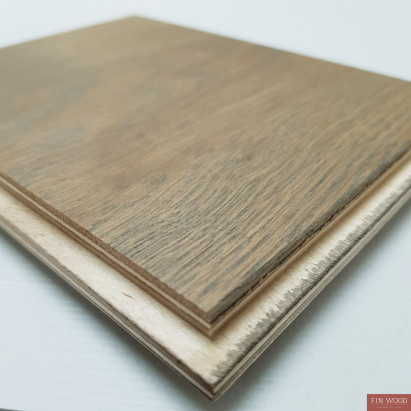 Oak Board Brushed Natural Oiled Slate 15x160mm #CraftedForLife
