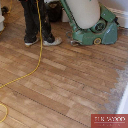Hardwood Floor Sanding and Lacquer finish #CraftedForLife
