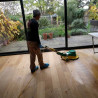 Hardwood Floor Professional Deep Cleaning - Scrubbing #CraftedForLife