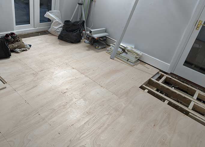 An improved more stable subfloor #CraftedForLife