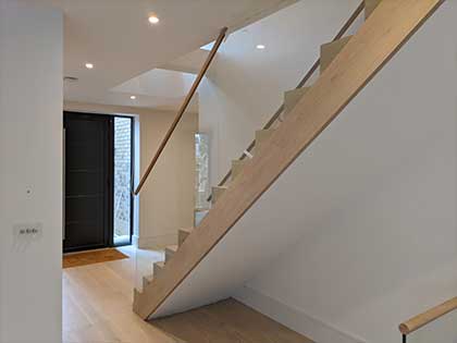 The contemporary glass balustrade fit perfectly #CraftedForLife