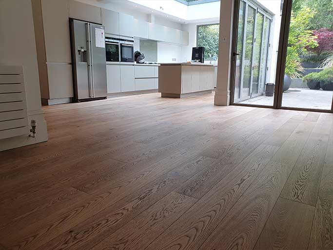The customers were delighted with their finished floors #CraftedForLife