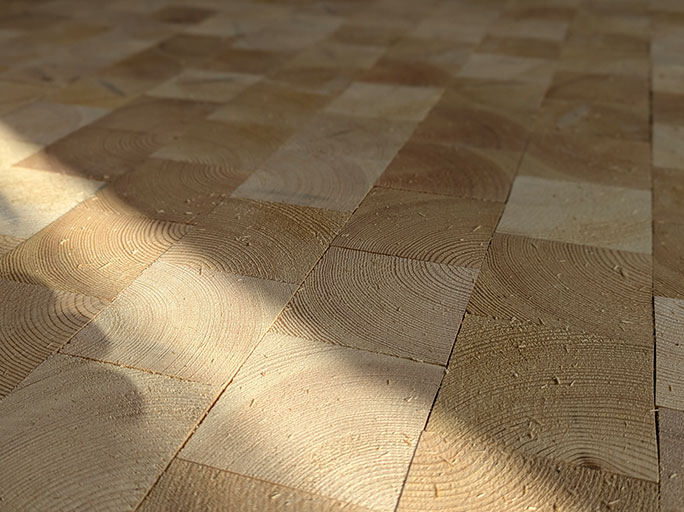 A distinctive type of wood flooring #CraftedForLife