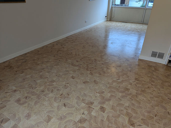 A seamless floor height was achieved to ensure a long lifespan #CraftedForLife