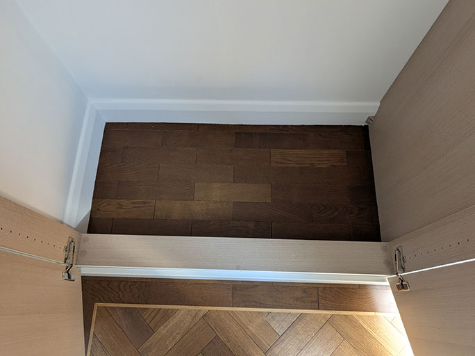 All parts of the bedroom floor were included #CraftedForLife