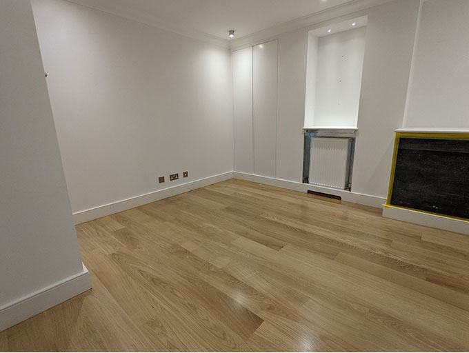 As required damp-clean the surface with LOBACARE® #CraftedForLife