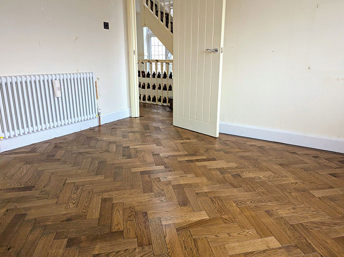 Our customer was delighted with the outcome of the flooring installation #CraftedForLife