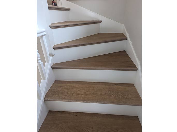 The design of the steps was enhanced to keep with the character of the home #CraftedForLife