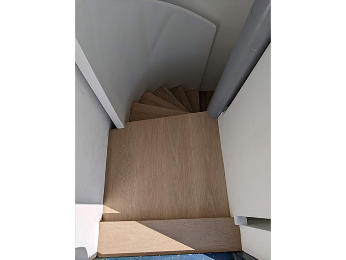 The waterfall design creates a continuous flow of grain and form #CraftedForLife