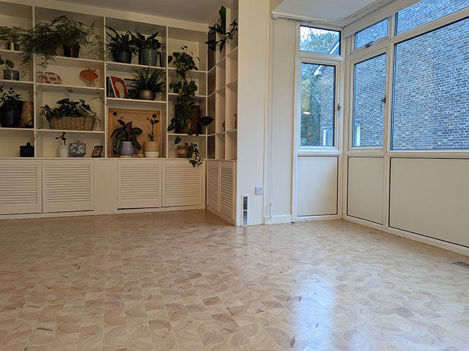 This type of flooring gives a natural warmth that elevates any interior #CraftedForLife
