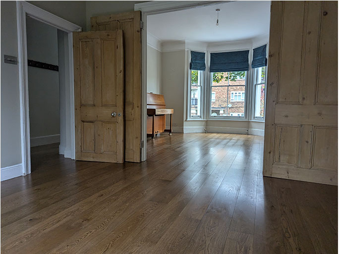 A bespoke colour finish was applied to suit the property’s period features #CraftedForLife