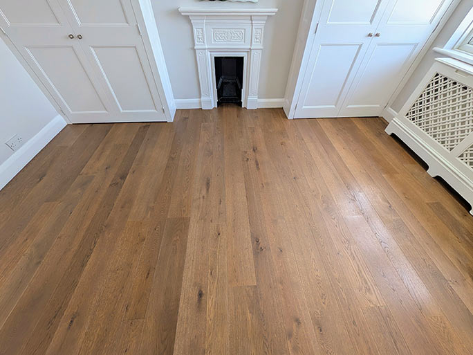 A dynamic mix of three widths were used to create a bespoke appearance #CraftedForLife