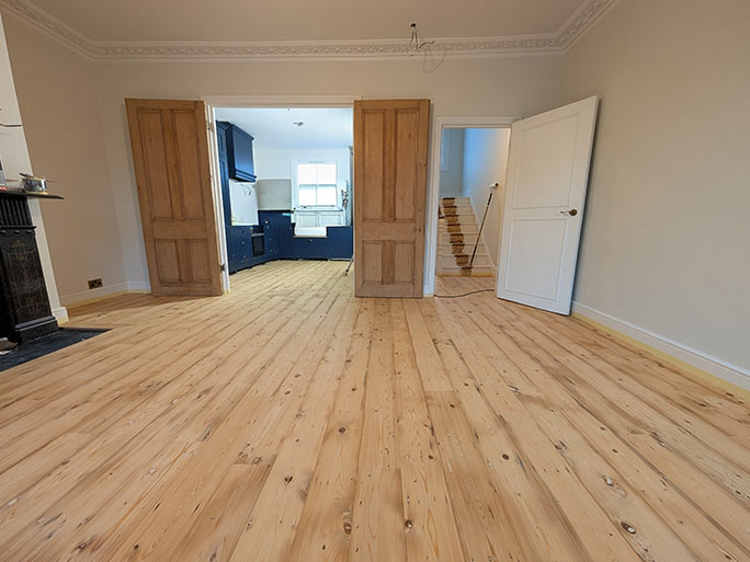 A stable and durable foundation was prepared for the new flooring installation #CraftedForLife