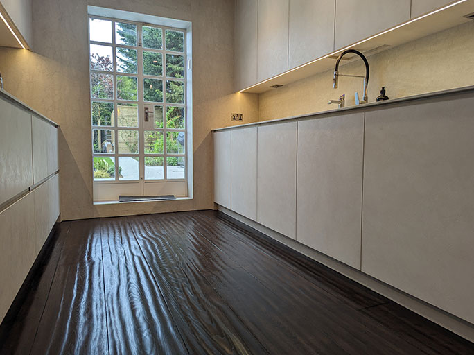 Maintenance visits have been undertaken to keep the floor looking its best #CraftedForLife
