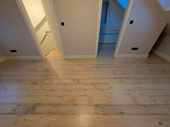 Our clients sought to preserve the character and authenticity of the original pine flooring #CraftedForLife