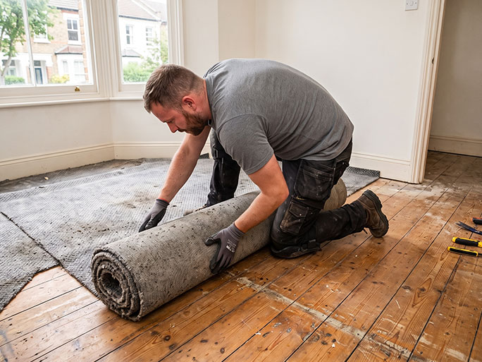 Exposing original softwood floorboards for levelling #CraftedForLife