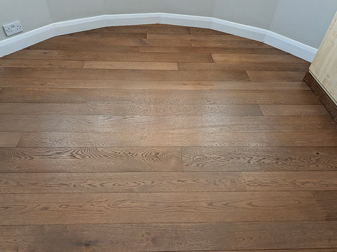 The Nutmeg oak boards were chosen from our Studio Collection of colours #CraftedForLife
