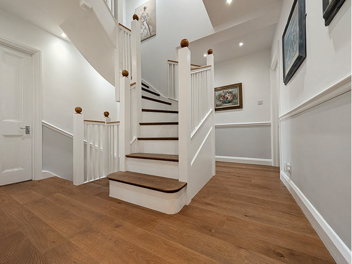 The customers were particularly drawn to the authentic character of our random-width floors #CraftedForLife