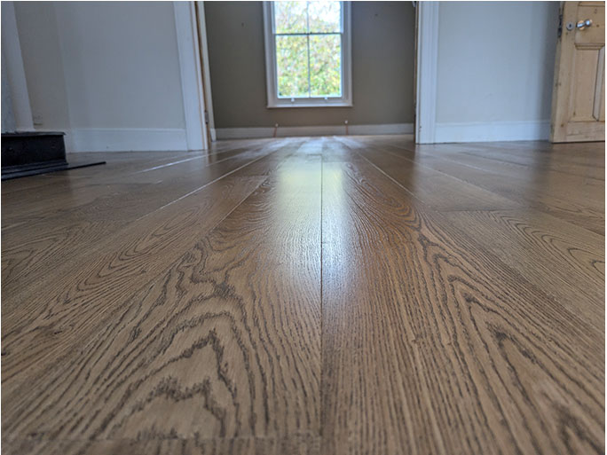 The random width proportioned boards created a bold and refined aesthetic #CraftedForLife