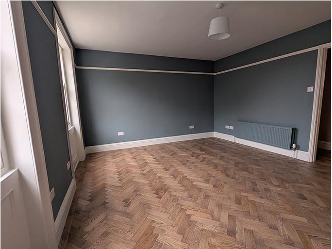 This style of flooring is a fitting choice for a period property #CraftedForLife