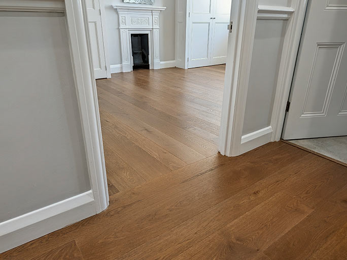 We introduced a strategic change in direction in one of the bedrooms #CraftedForLife