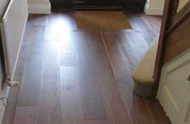 Engineered Walnut Floor fitting professional services from Fin Wood Ltd
