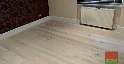 Mixing flooring style creates a floor with character #CraftedForLife