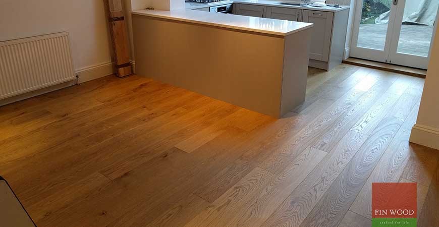 Oak Engineered Wood Flooring in Wimbledon, London #CraftedForLife